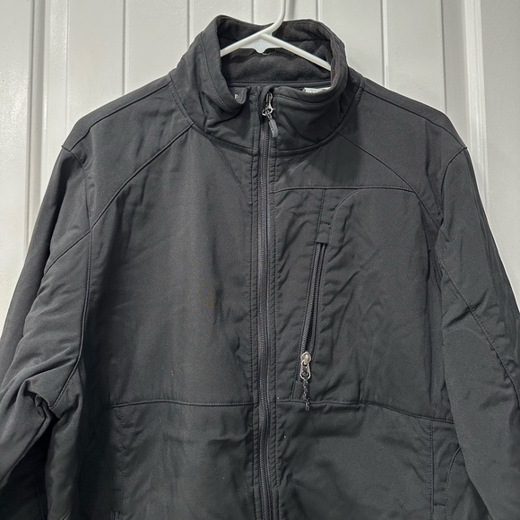 Men’s Black Diamond Jacket in Black - Picture 2 of 7